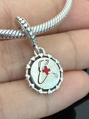 Original Pandora Doctor Stethoscope Charm